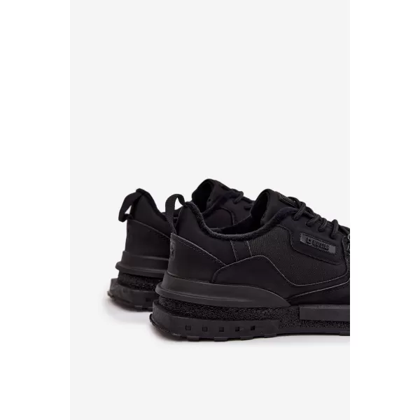  Herrenschuhe BIG STAR SS174411 SCHWARZ Big Star Shoes 