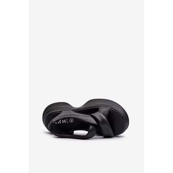  Damensandalen ZAZOO 2743 SCHWARZ 