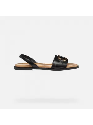 Damensandalen GEOX NAILEEN G013140 SCHWARZ