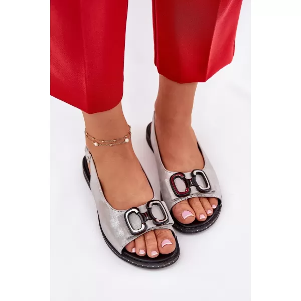  Damensandalen BOTO LILRIA 36873 SILBER 