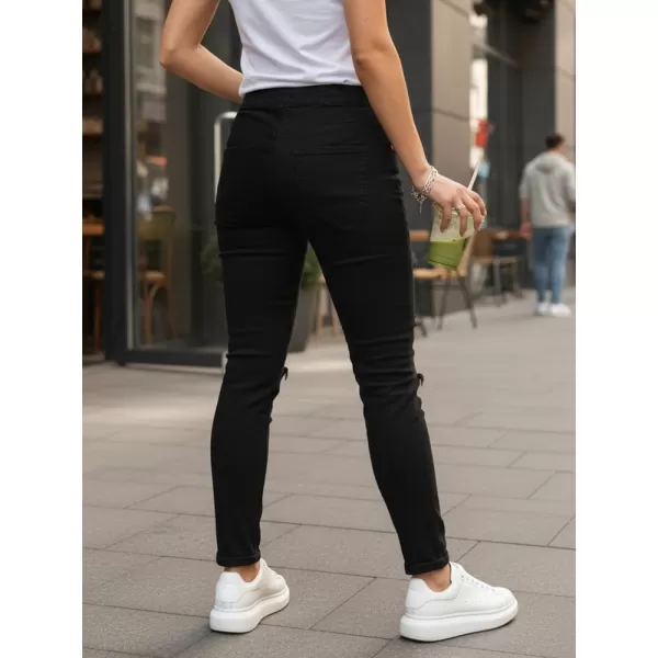  Damenhosen DSTREET UY2857 SCHWARZ 