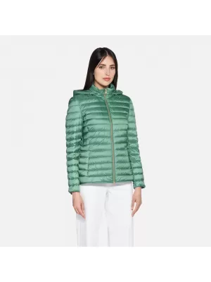 Daunenjacke für Damen GEOX JAYSEN G012392 TÜRKIS