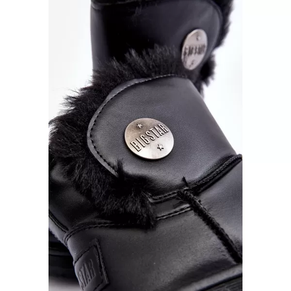  Kinder-Schneestiefel BIG STAR MM374082 SCHWARZ Big Star Shoes 