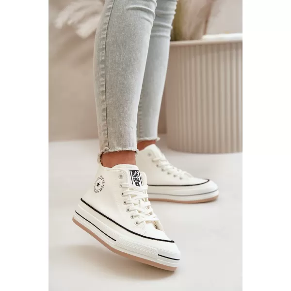  Damen-Sneaker BIG STAR OO274061 WEISS Big Star Shoes 