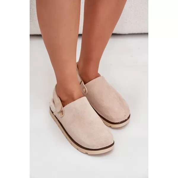  Damenhausschuhe BOTO LINNEOLA 34719 BEIGE 