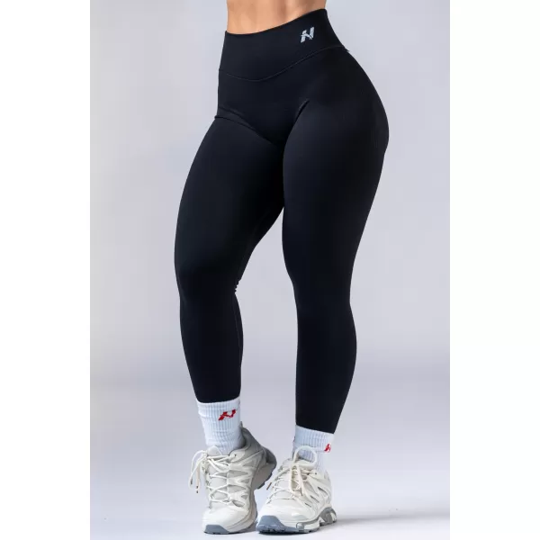  Push-up-Leggings mit hoher Taille POWER 888 SCHWARZ Nebbia 