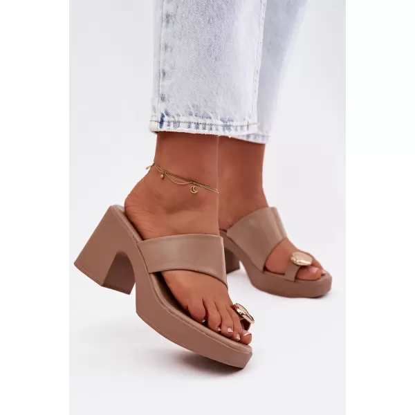  Damenhausschuhe BOTO SINORA 42031 KHAKI 