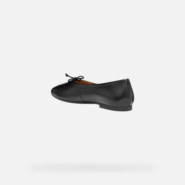  Ballerinas für Damen GEOX NEW PALMARIA G012918 SCHWARZ 