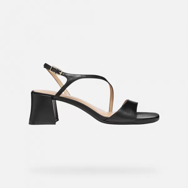  Damensandalen GEOX NEW ERAKLIA 50 T01 G012950 SCHWARZ 