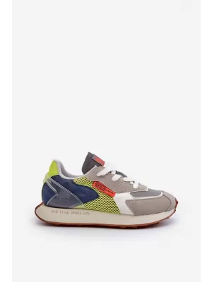 Herren-Sneaker BIG STAR NN174344 GRAU Big Star Shoes