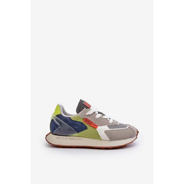  Herren-Sneaker BIG STAR NN174344 GRAU Big Star Shoes 