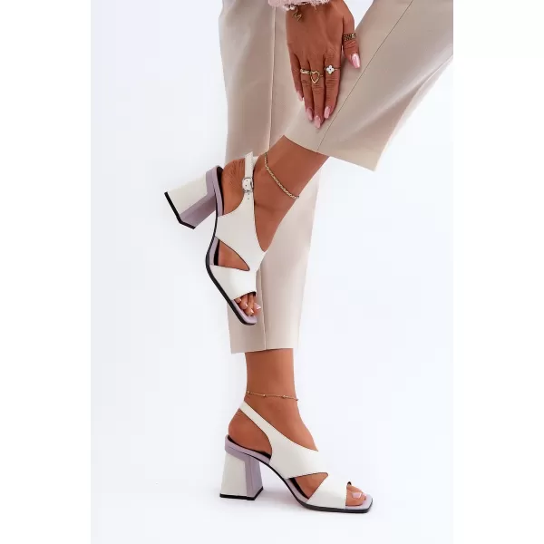 Damensandalen D&A MR38-153 WEIß 