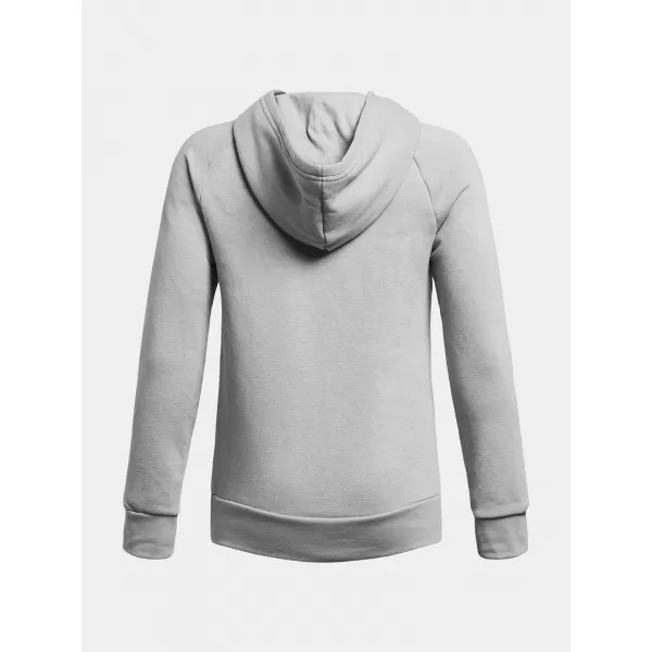 Jungen-Sweatshirt UNDER ARMOUR UA RIVAL FLEECE BL HOODIE 1379791-011 GRAU 