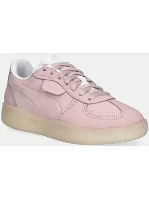 Damenschuhe PUMA PALERMO MODA ELEVATED WNS 398527-01 LILA NEBEL/WARMES WEIß