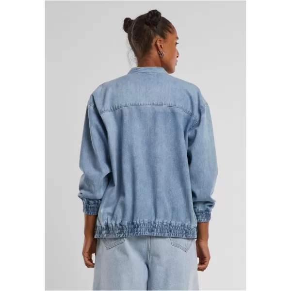  Damenjacke URBAN CLASSICS TB7131 NEU, HELLBLAU, VERSCHMUTZT GEWASCHEN 