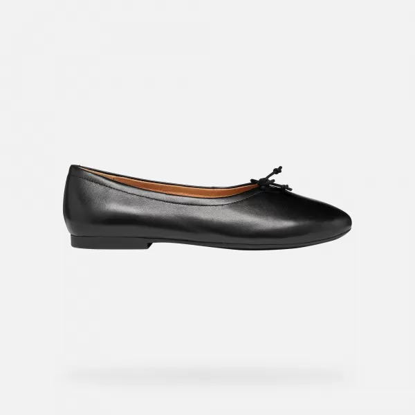  Ballerinas für Damen GEOX NEW PALMARIA G012918 SCHWARZ 