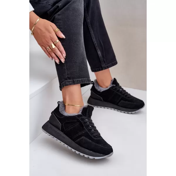  Damen-Sneaker BIG STAR OO274580 SCHWARZ Big Star Shoes 