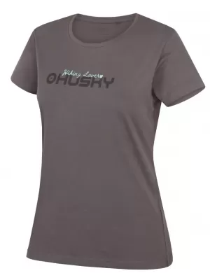 Damen-T-Shirt HUSKY TEE HIKE L GRAU