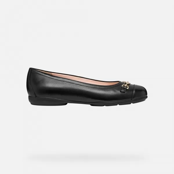  Ballerinas für Damen GEOX ANNYTAH G012970 SCHWARZ 