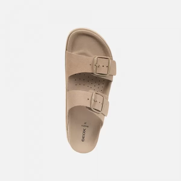  Damenhausschuhe GEOX SANDYBETT G011576 BEIGE 