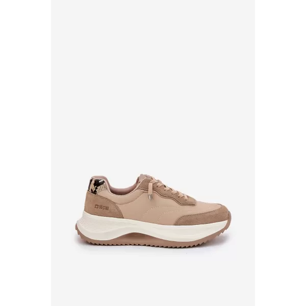  Damen-Sneaker BIG STAR RR274A345 BEIGE Big Star Shoes 