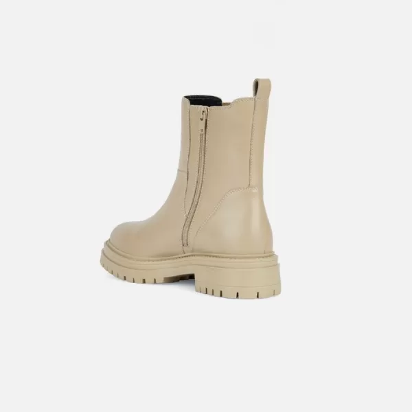  Damen-Stiefeletten GEOX IRIDEA G008034 BEIGE 
