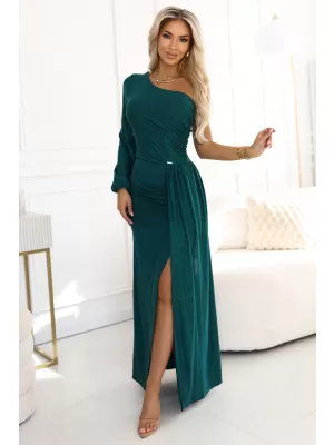 Kleid NUMOCO 658-2 FLASCHENGRÜN