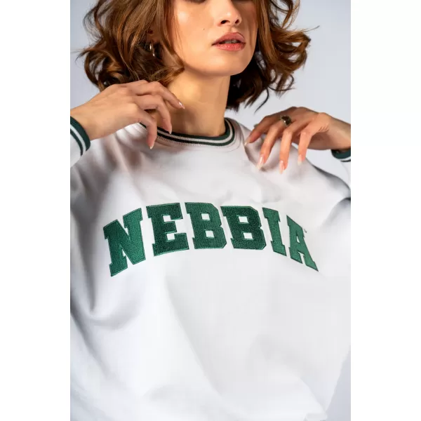  Lounge-Sweatshirt CLUB DOR 642 WHITE Nebbia 