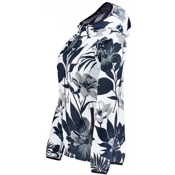  Premium-Softshelljacke für Damen ALTISPORT VOJ/ALW115JACK01 SCHWARZ/WEIß 