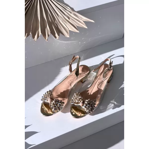  Damensandalen D&A MR52-231 GOLD 