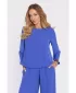 Damenbluse MOE M905 BLAU