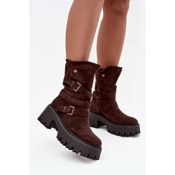  Damenschuhe mit Absatz BOTO NERELISA 40379 BRAUN 