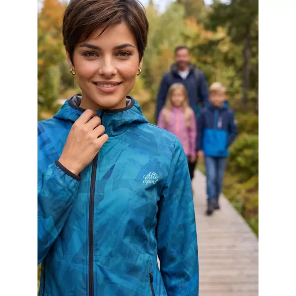  Premium-Softshelljacke für Damen ALTISPORT VOJ/ALW096JACK01 KEROSIN 