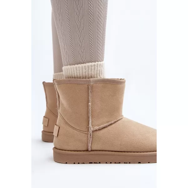  Damen-Schneestiefel CROSS MM2R4023C BEIGE Cross Jeans 