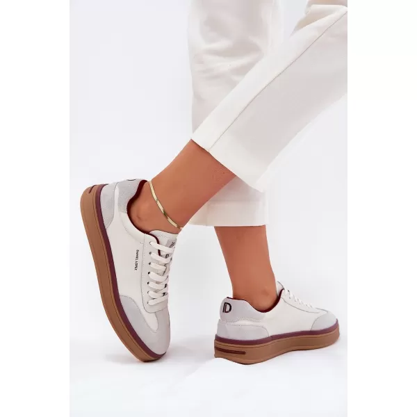  Damen-Sneaker LOPEZ JUST DARE SS2D4008 WEISS/GRAU Daniel Lopez Just Dare 