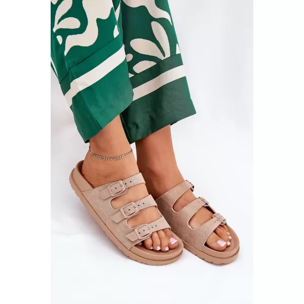  Damenhausschuhe BOTO ULIRI 36079 KHAKI 