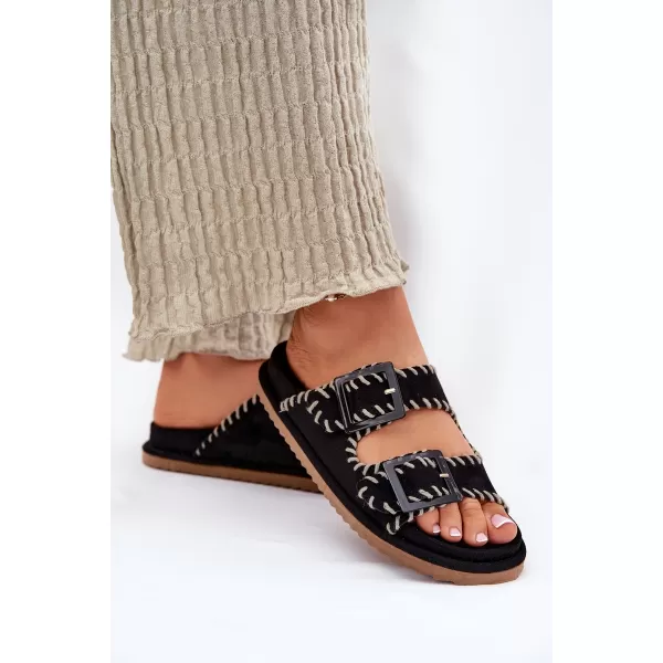  Damenhausschuhe BOTO VISLEY 37423 SCHWARZ 