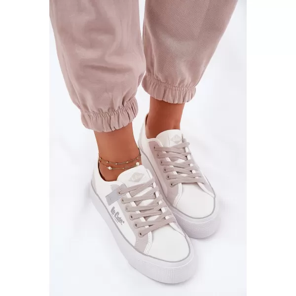  Damen-Sneaker LEE COOPER LCW-25-31-3479L WEIß 