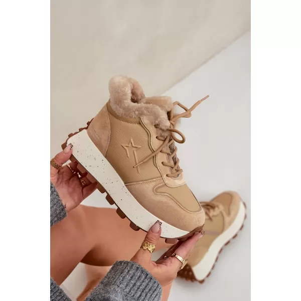  Damenschuhe BIG STAR OO274A330 BEIGE Big Star Shoes 