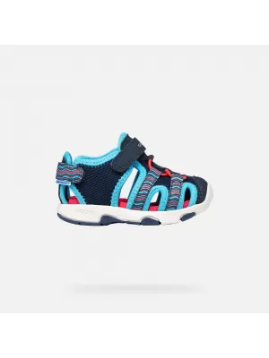 Sandalen für Jungen GEOX SANDAL MULTY B650FA0CE14CF44D BLAU