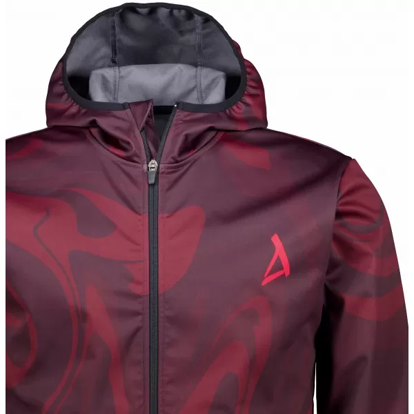  Premium-Softshelljacke für Herren ALTISPORT VOJ/ALM072JACK01 WEIN/ROT 