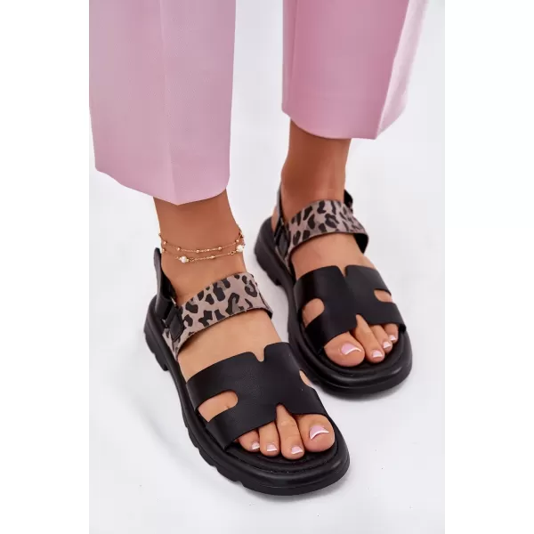  Damensandalen VINCEZA 66780 SCHWARZ 