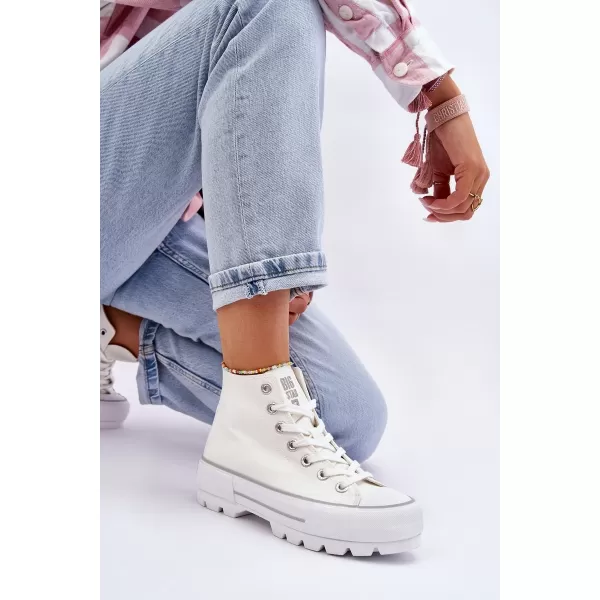  Damen-Sneaker BIG STAR LL274156 WEISS Big Star Shoes 