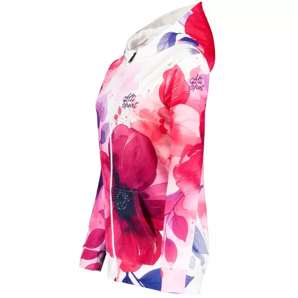  Hochwertiges Damen-Sweatshirt mit Reißverschluss ALTISPORT VOJ/ALW127MI02 ROSA 