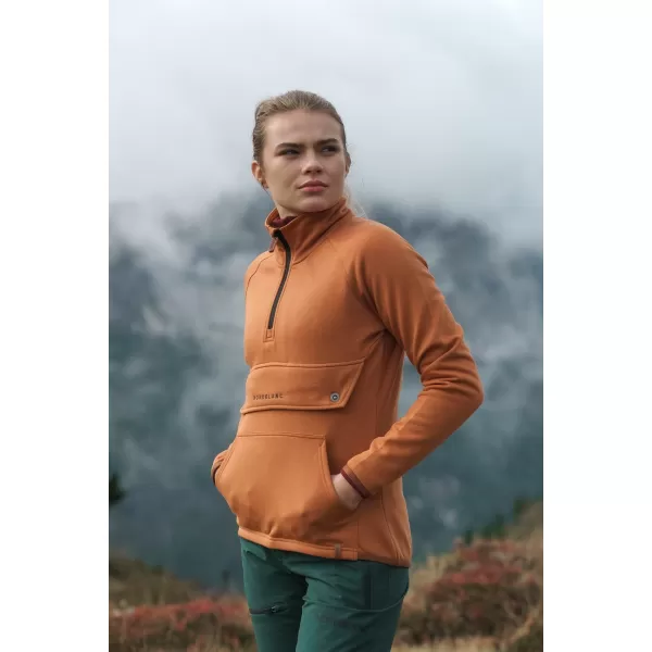  Damen-Sweatshirt NORDBLANC INEFFABLE NBSLS8226 BRAUN 