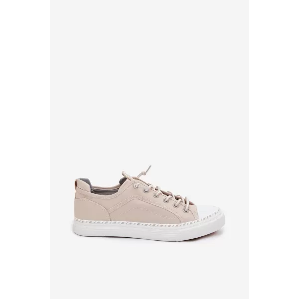  Damen-Sneaker BIG STAR TT274387 BEIGE Big Star Shoes 