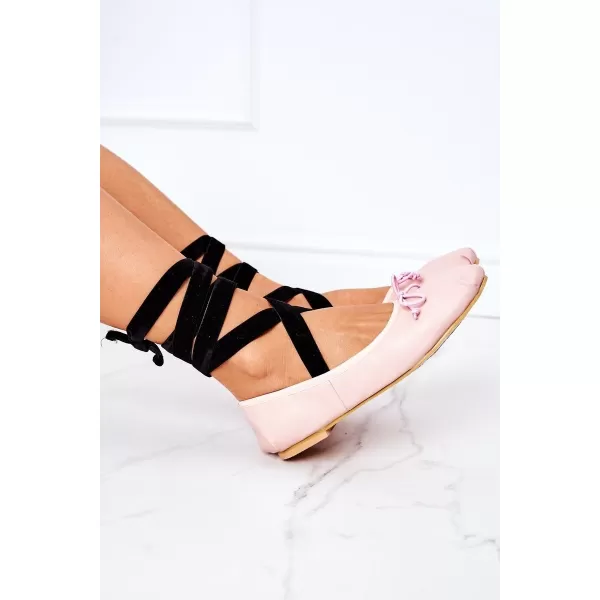  Ballerinas für Damen BOTO LU BOO 15657 ROSA 