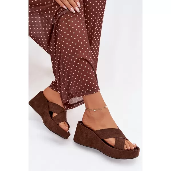  Damenhausschuhe BOTO CALORINE 41357 BRAUN 