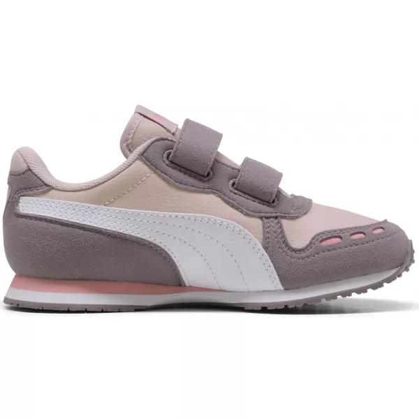  Kinderschuhe PUMA CABANA RACER SL 20 V PS 383730-22 LILA NEBEL/WEIß/PFLAUMENMARMELADE 