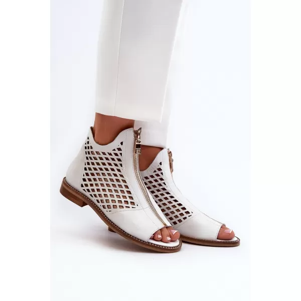  Damensandalen ZAZOO 977/L WEIß 